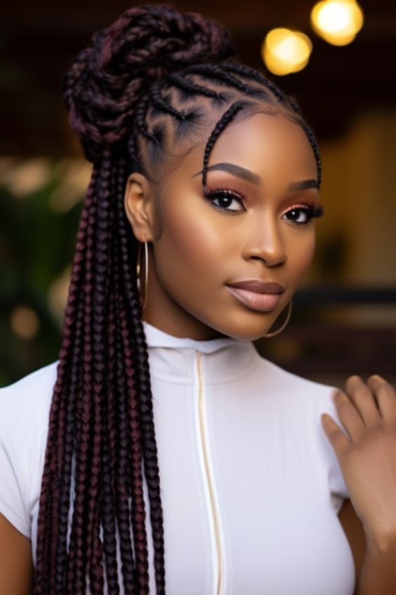 See These 10 Timeless Box Braids Hairstyles